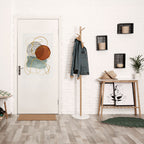 WRAPPED IN SHAPE Selbstklebendes Poster - Hochformat