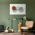 WRAPPED IN MOULD Peel and Stick Horizontal Poster