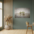 ROOTS OF TIME Selbstklebendes Horizontal-Poster