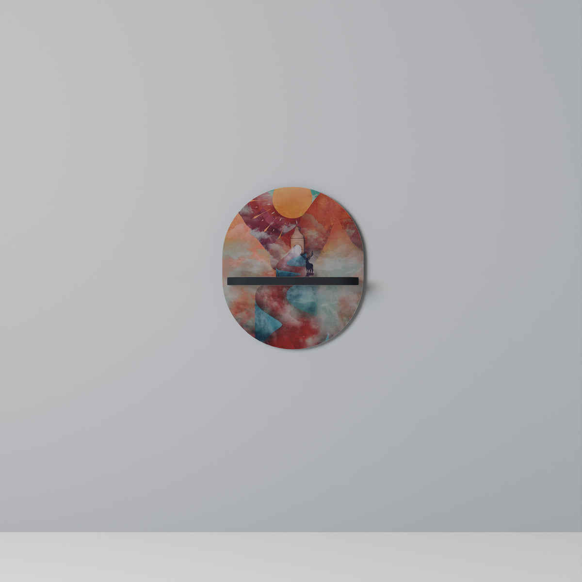 THE DEER MOUNTAIN Art Shelf