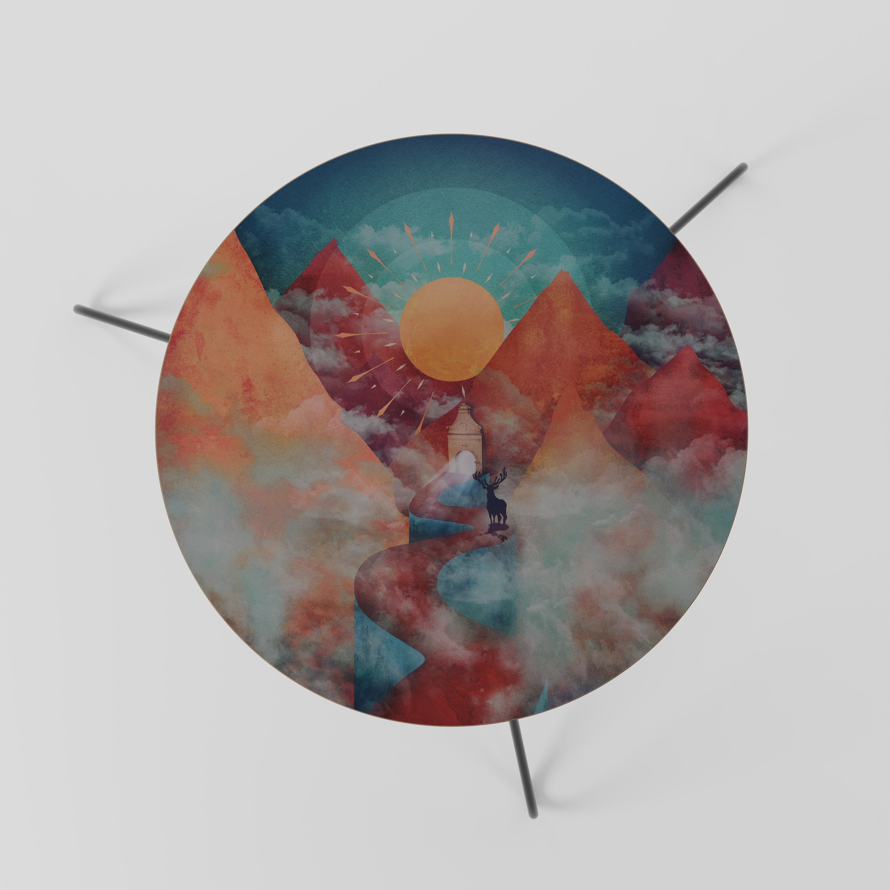 THE DEER MOUNTAIN Couchtisch 60