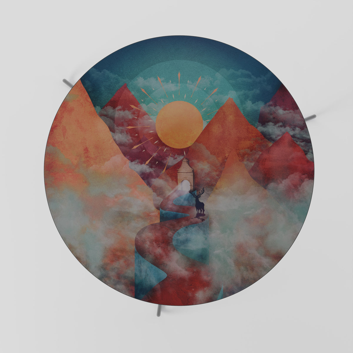 THE DEER MOUNTAIN Couchtisch