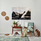 WAIST OF TIME Selbstklebendes Horizontal-Poster