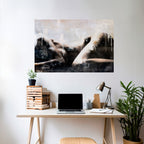 WAIST OF TIME Selbstklebendes Horizontal-Poster