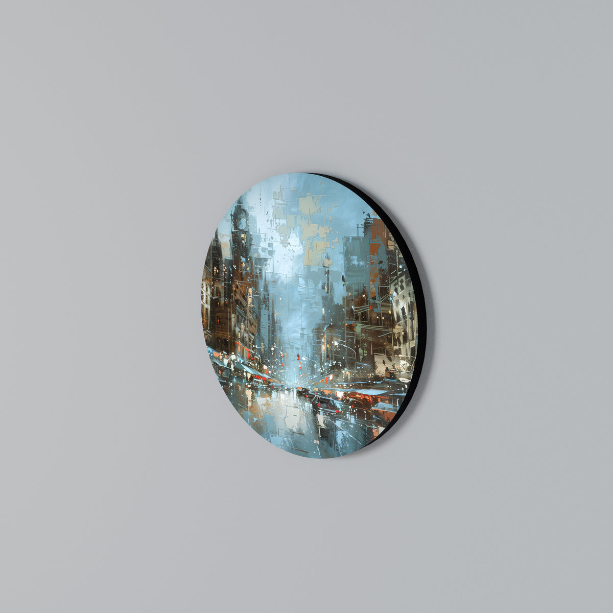 URBAN FEVER Round Wall Art