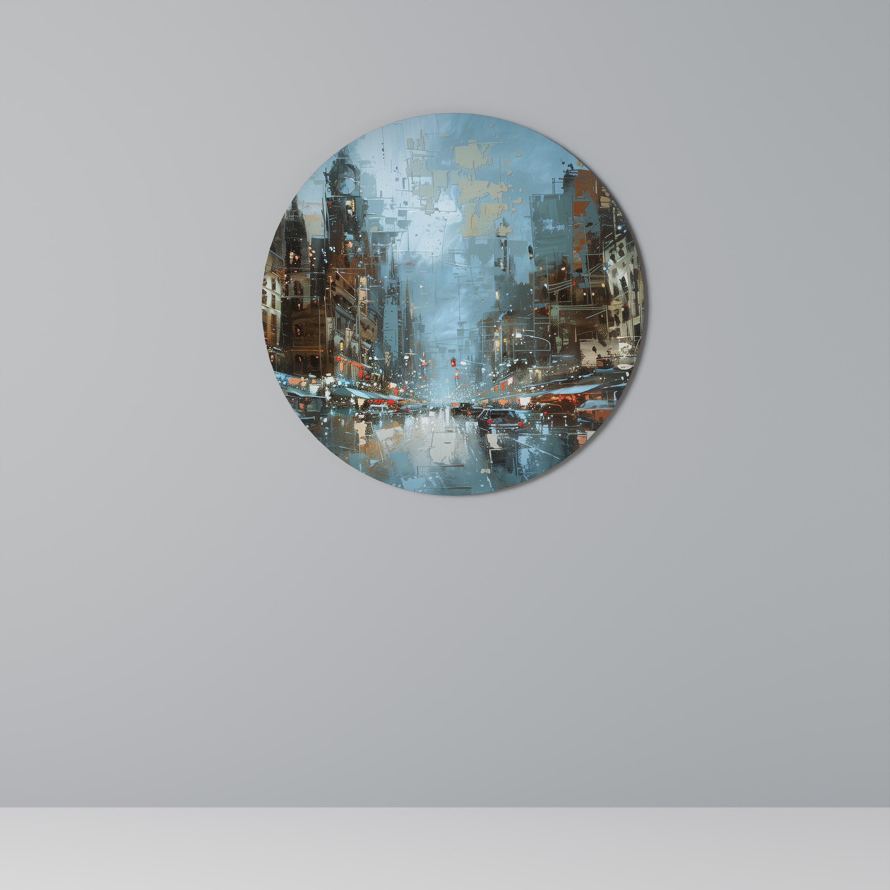 URBAN FEVER Runde Wanddekoration Ø 69 cm