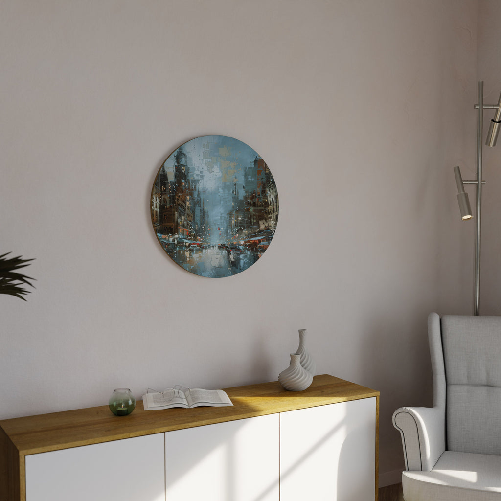 URBAN FEVER Runde Wanddekoration Ø 69 cm