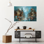 URBAN FEVER Selbstklebendes Horizontal-Poster