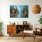 URBAN FEVER Selbstklebendes Horizontal-Poster