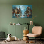 URBAN FEVER Selbstklebendes Horizontal-Poster