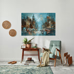 URBAN FEVER Selbstklebendes Horizontal-Poster