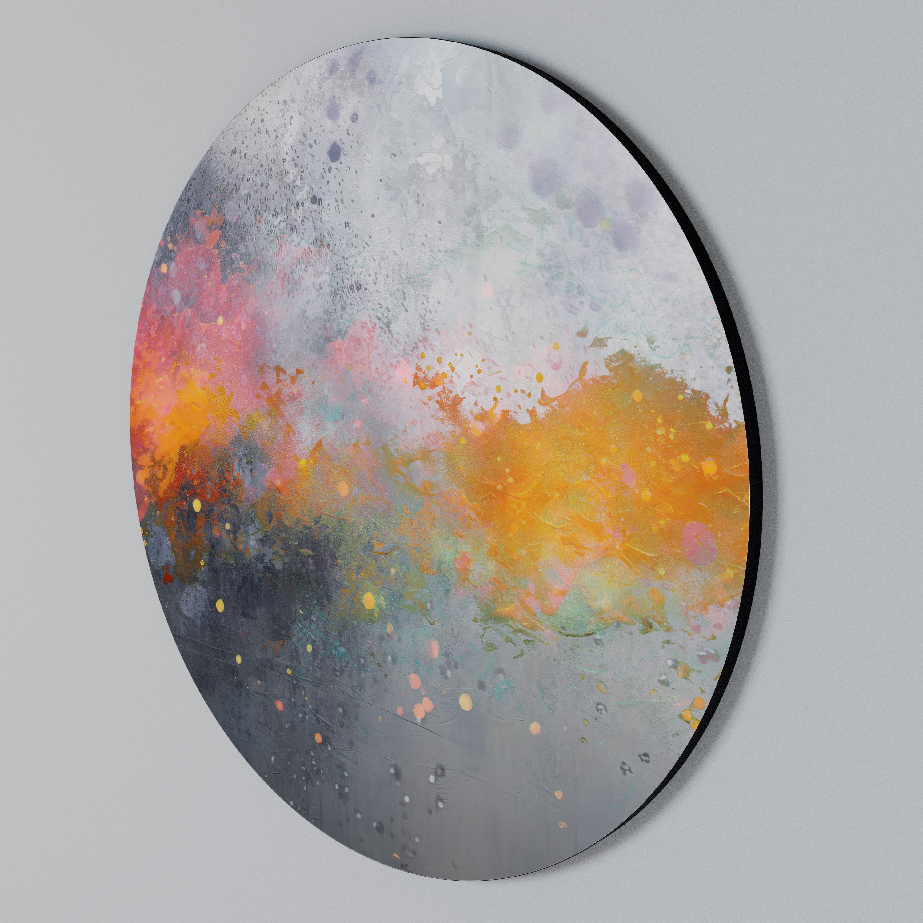 PIXY ROAD Rundes Wandbild