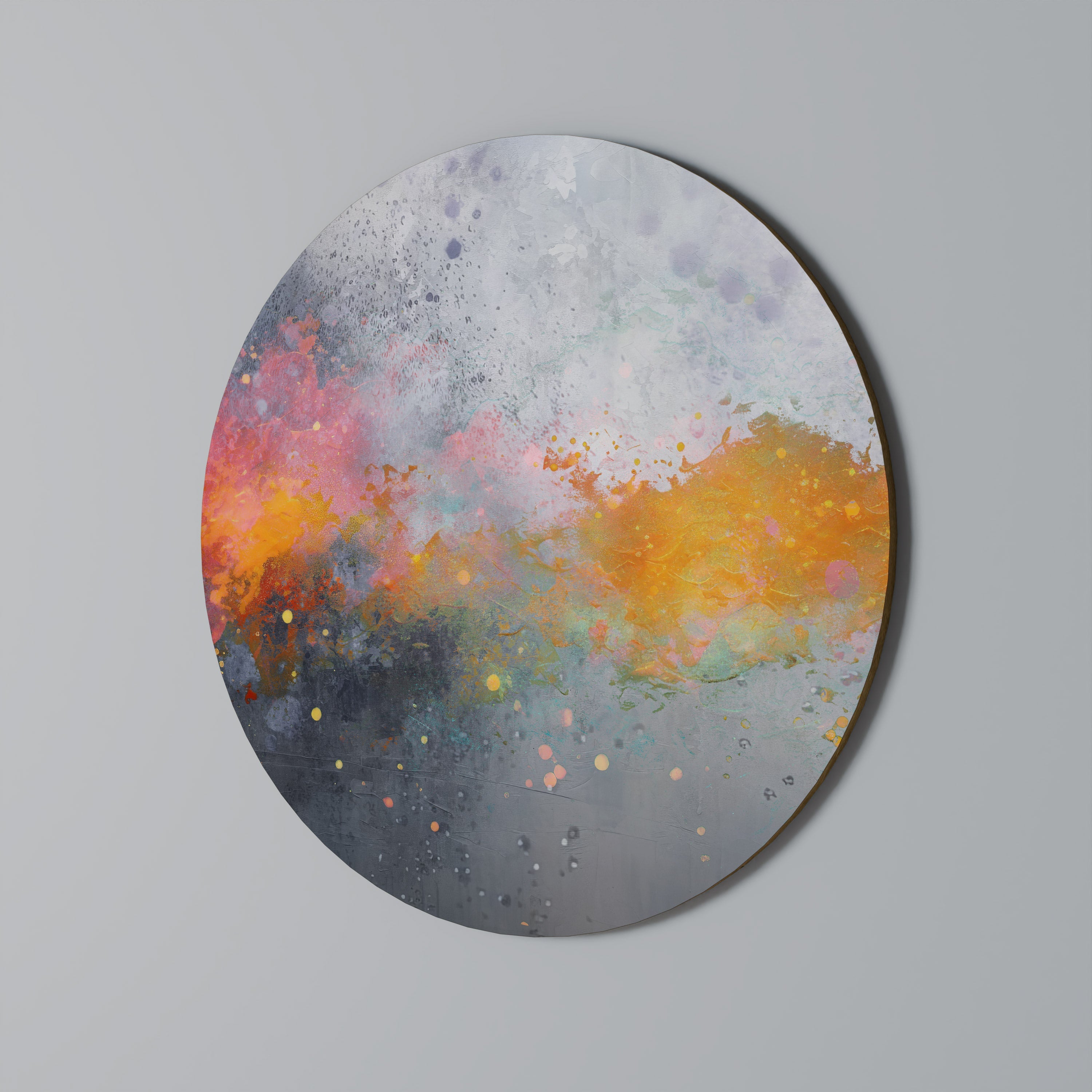 PIXY ROAD Runde Wanddekoration Ø 69 cm