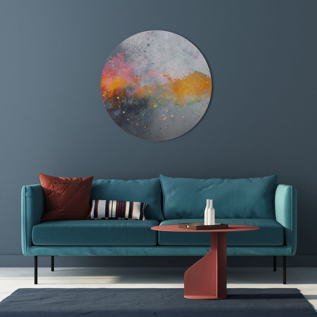 PIXY ROAD Runde Wanddekoration Ø 69 cm