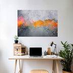 PIXY ROAD Selbstklebendes Horizontal-Poster