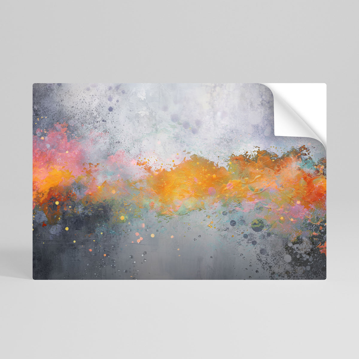 PIXY ROAD Peel and Stick Horizontal Poster