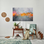 PIXY ROAD Selbstklebendes Horizontal-Poster