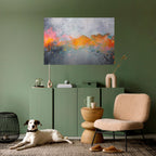 PIXY ROAD Selbstklebendes Horizontal-Poster