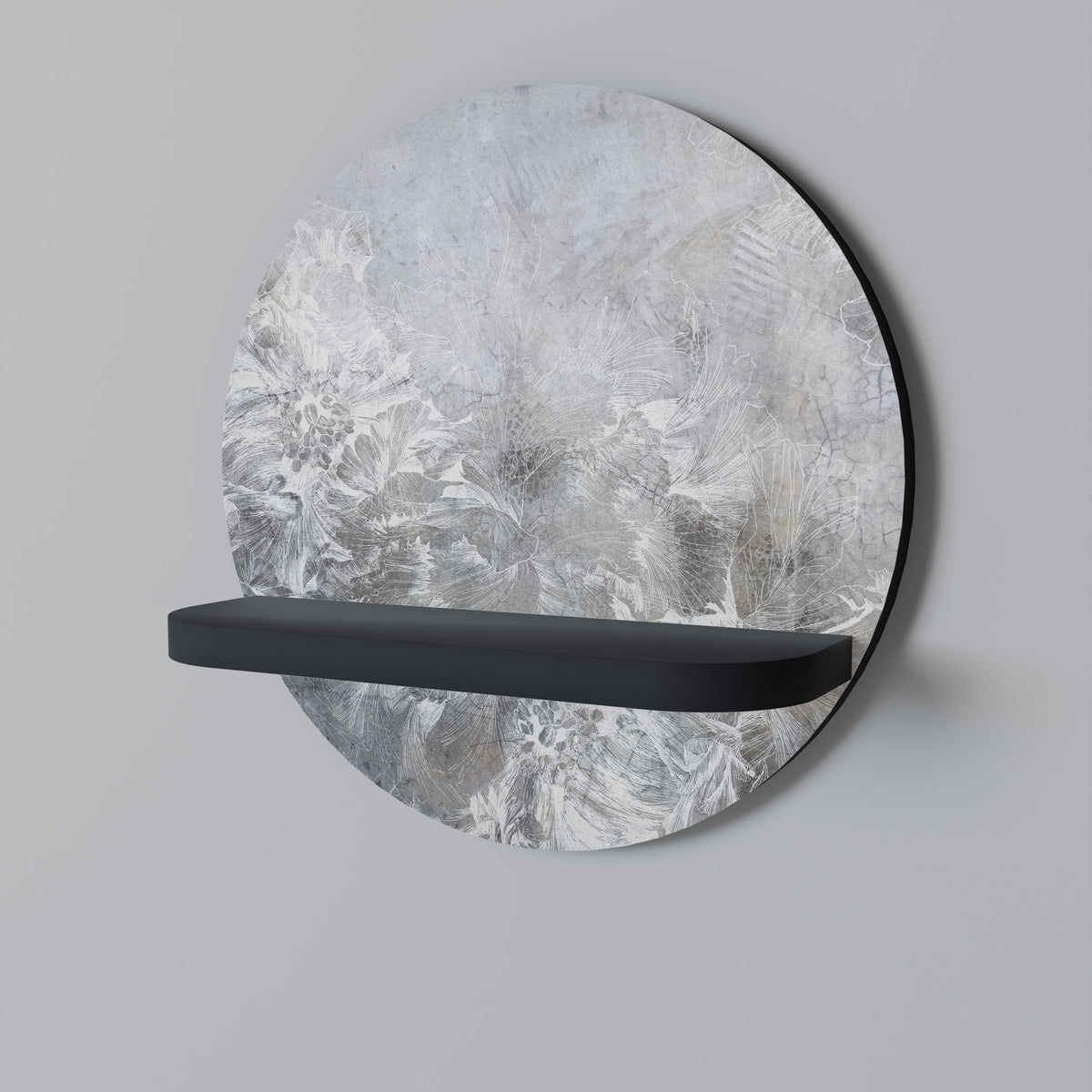 WHITE WHISPER Dekoratives Wandregal