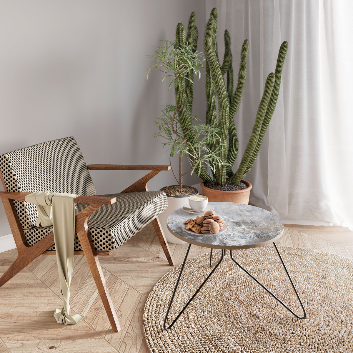 WHITE WHISPER Couchtisch