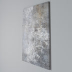 WHITE WHISPER Vertical Canvas Print
