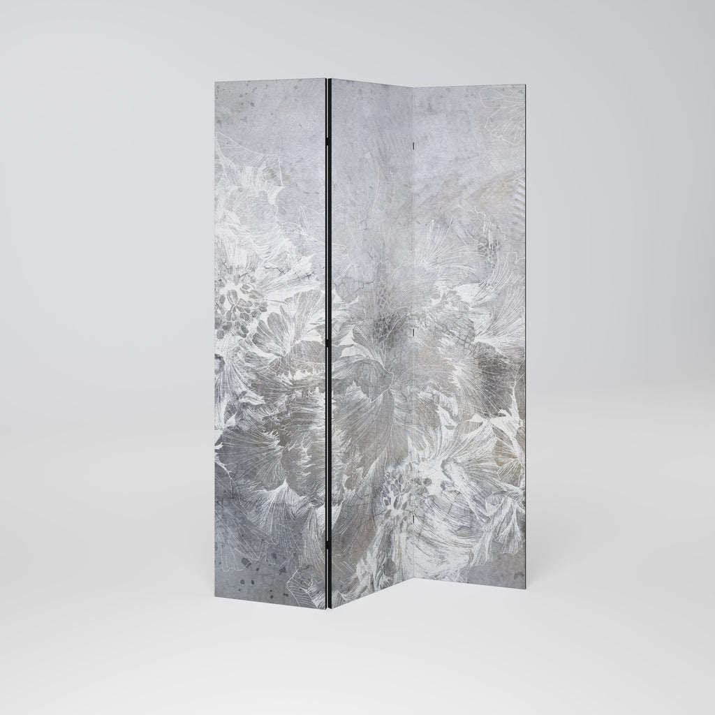 WHITE WHISPER 3-teiliger Paravent