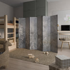 WHITE WHISPER 6-Panel Room Divider