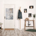 WHITE WHISPER Selbstklebendes Poster - Hochformat