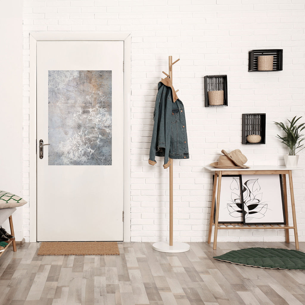 WHITE WHISPER Vertikales Poster zum Abziehen und Aufkleben