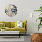 BREAK THE SILENCE Runde Wanddekoration Ø 69 cm