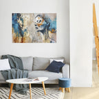 BREAK THE SILENCE Selbstklebendes Horizontal-Poster