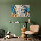 BREAK THE SILENCE Selbstklebendes Horizontal-Poster