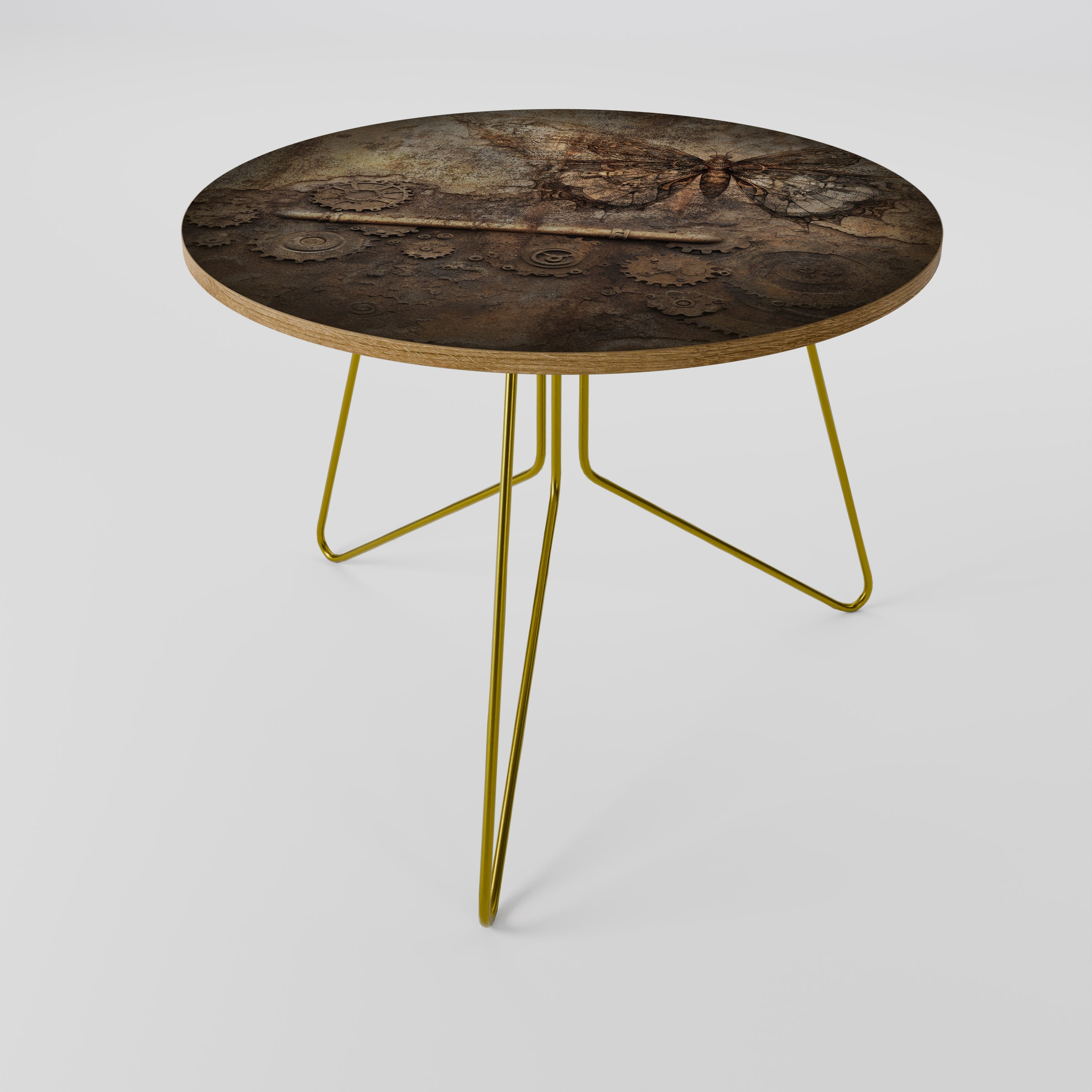 Mechanischer Schmetterling Couchtisch 69