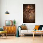 MECHANICAL BUTTERFLY Selbstklebendes Poster - Hochformat