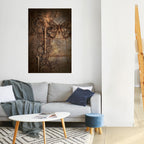 MECHANICAL BUTTERFLY Selbstklebendes Poster - Hochformat