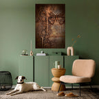 MECHANICAL BUTTERFLY Selbstklebendes Poster - Hochformat