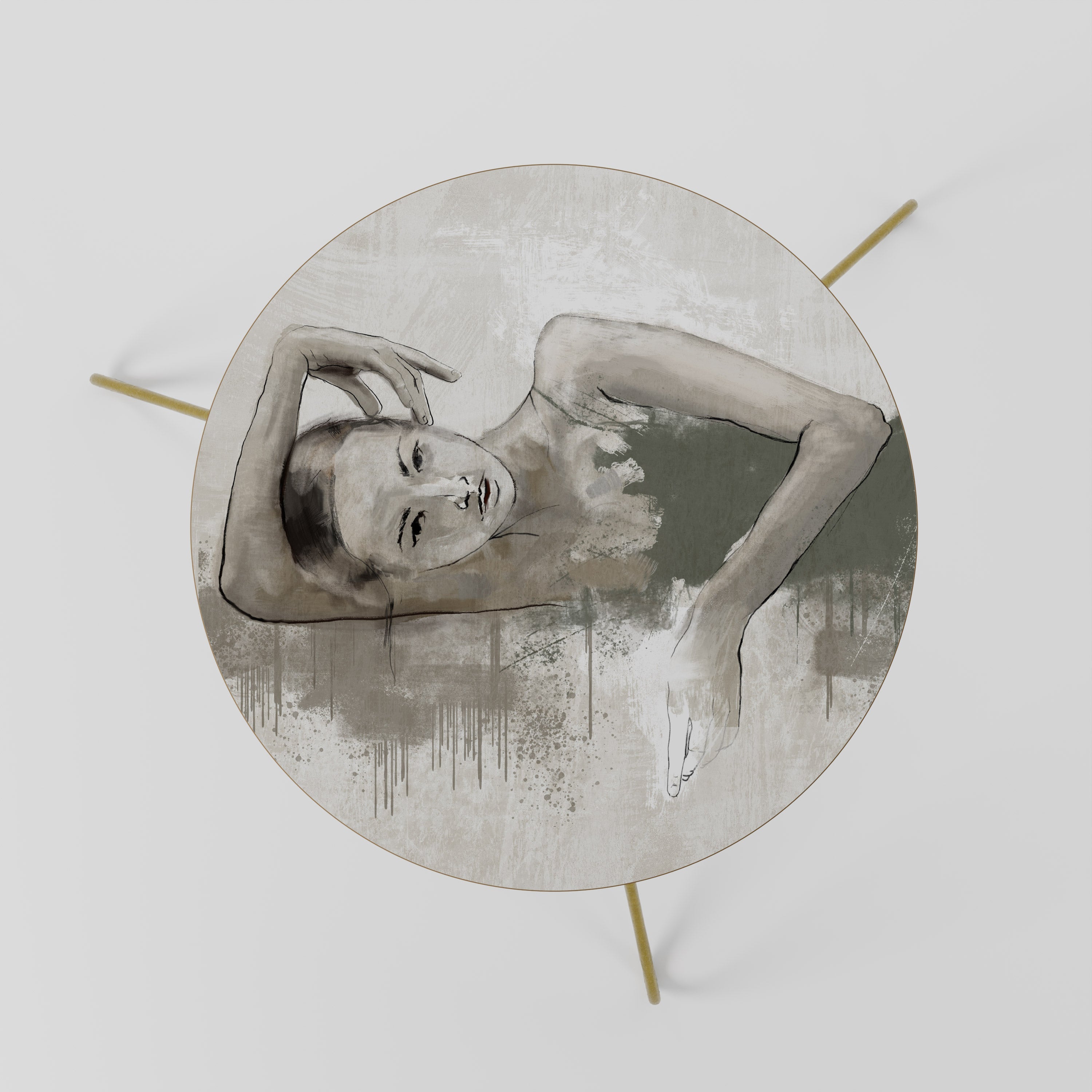 FROZEN IN TIME Couchtisch 60