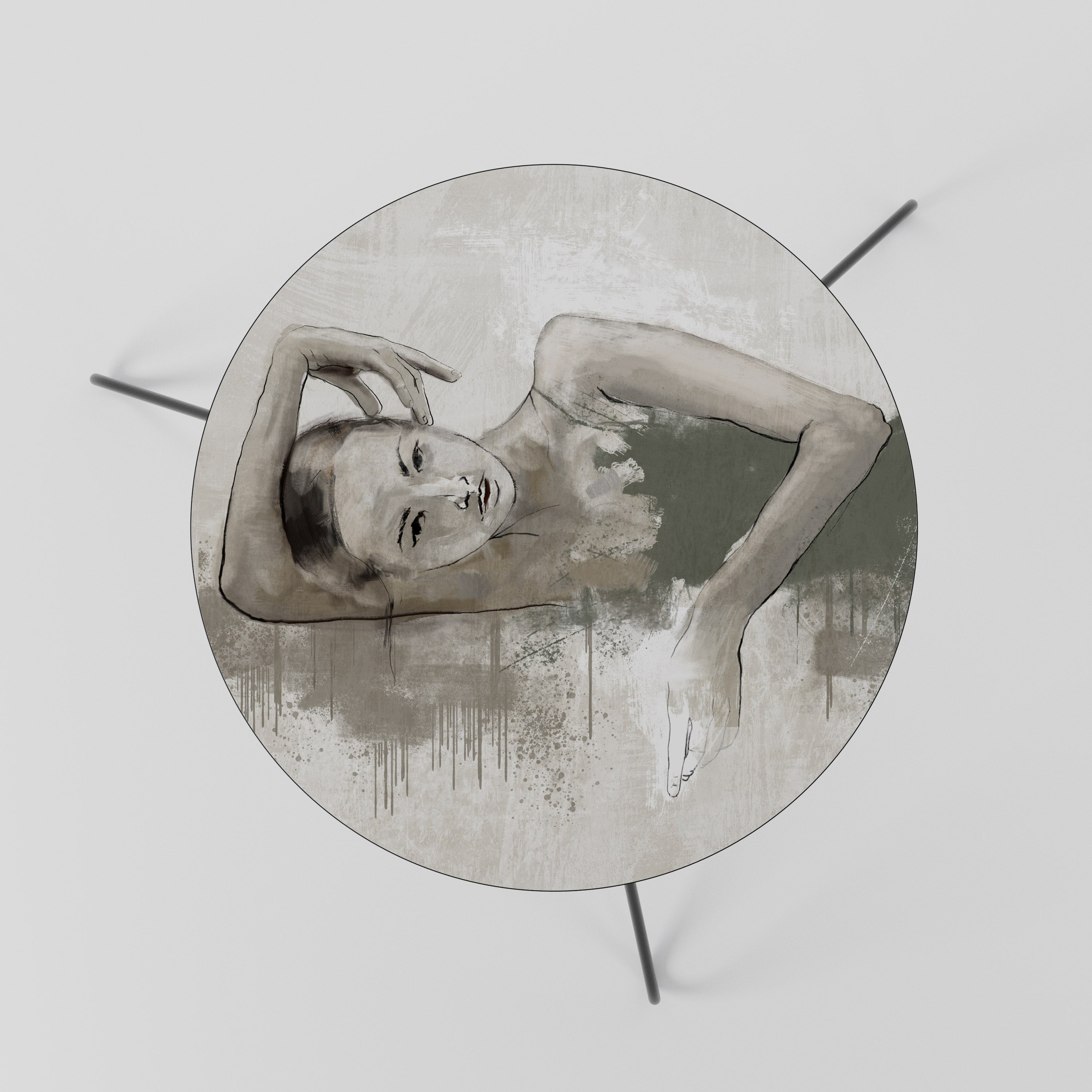 FROZEN IN TIME Couchtisch 60