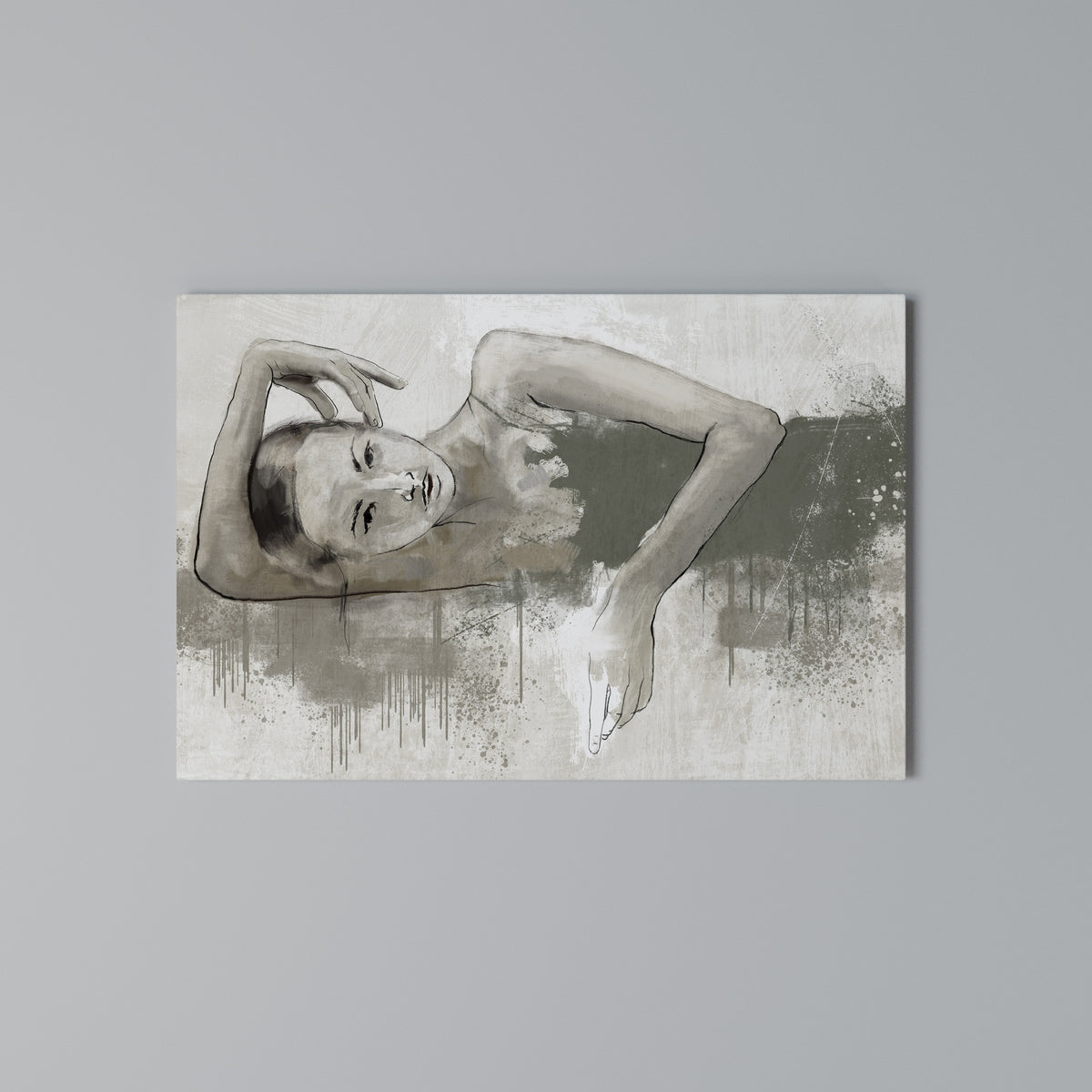 FROZEN IN TIME Horizontal Canvas Print