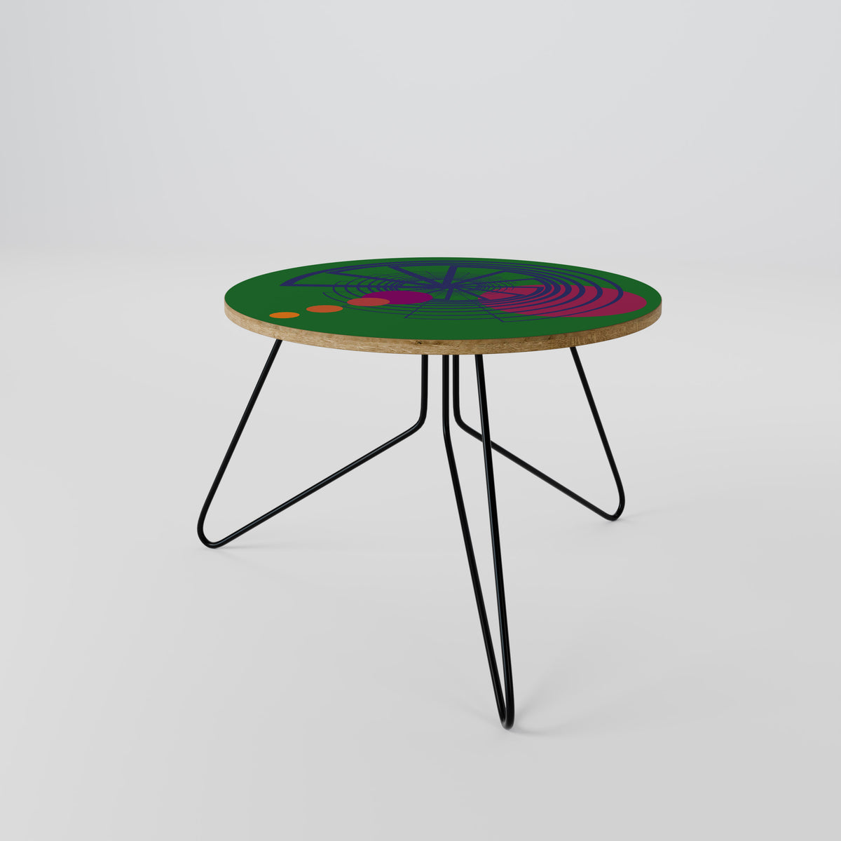 VIVID COLORWHEEL Couchtisch