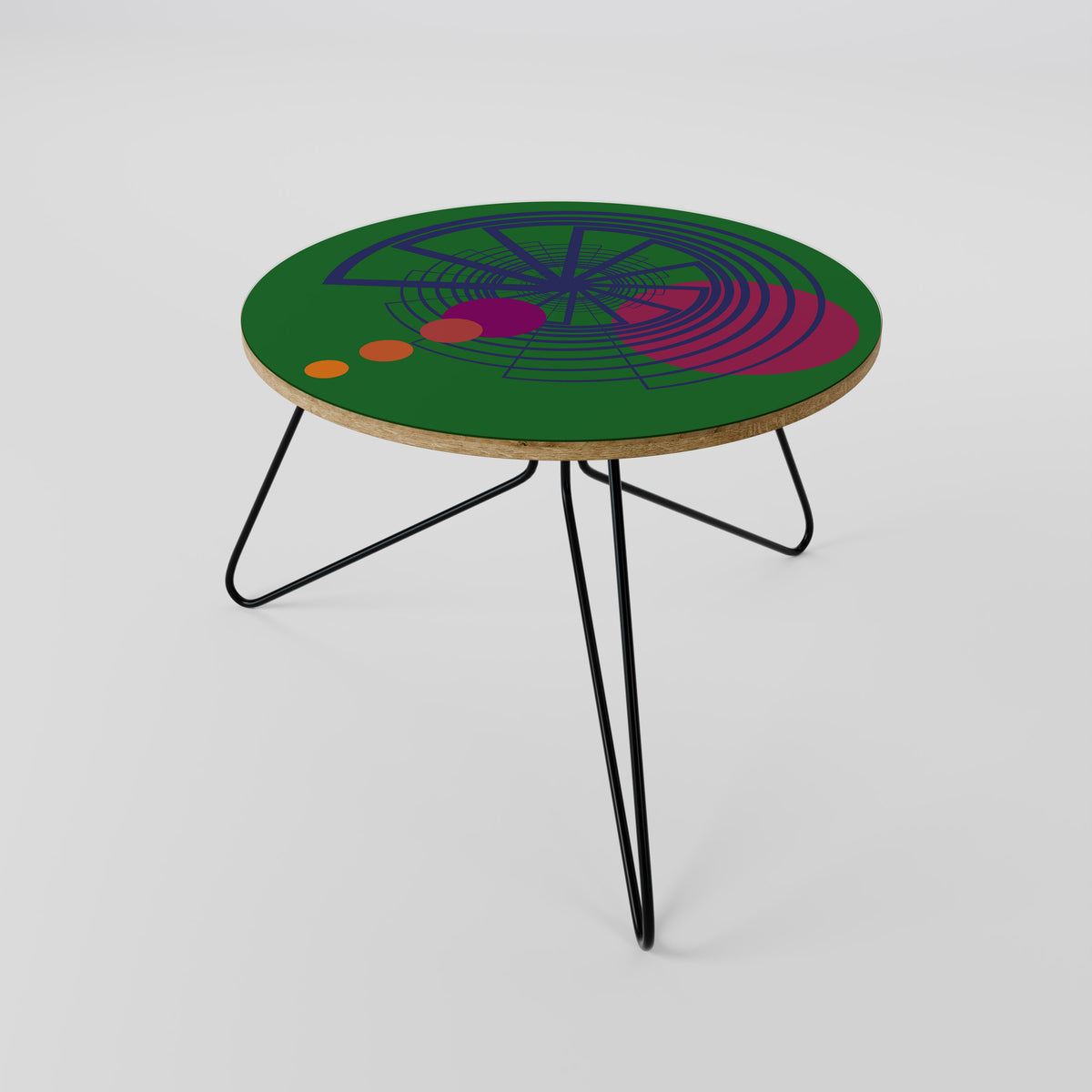 VIVID COLORWHEEL Couchtisch