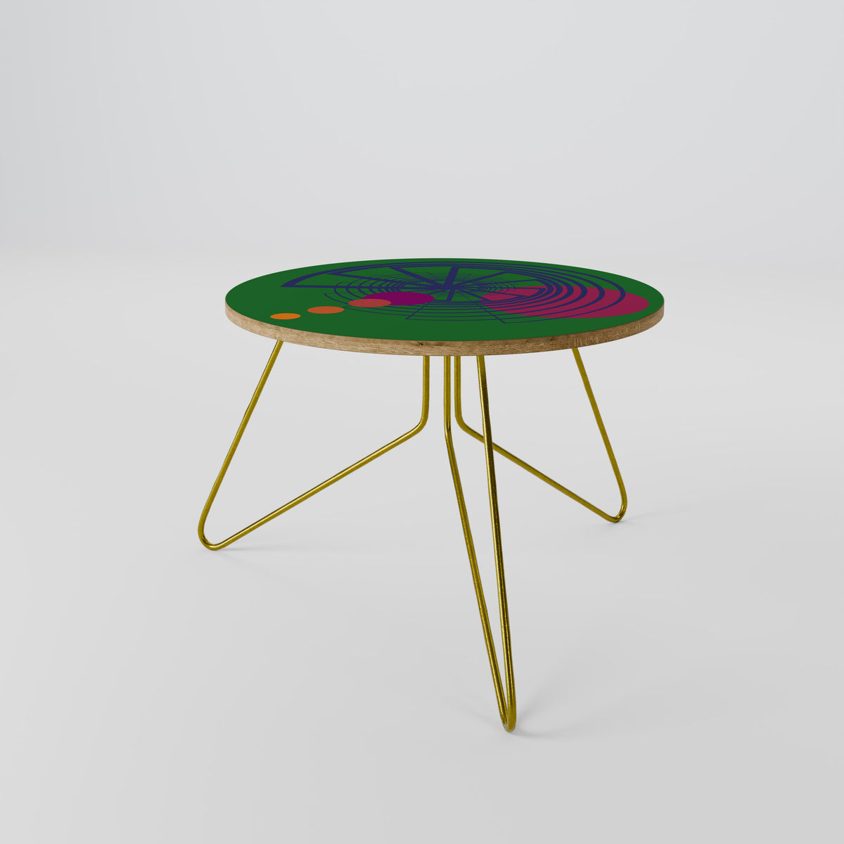 VIVID COLORWHEEL Couchtisch
