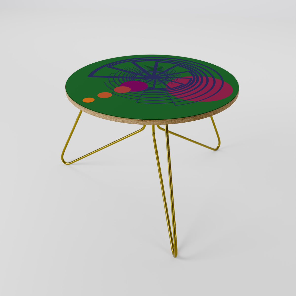 VIVID COLORWHEEL Couchtisch