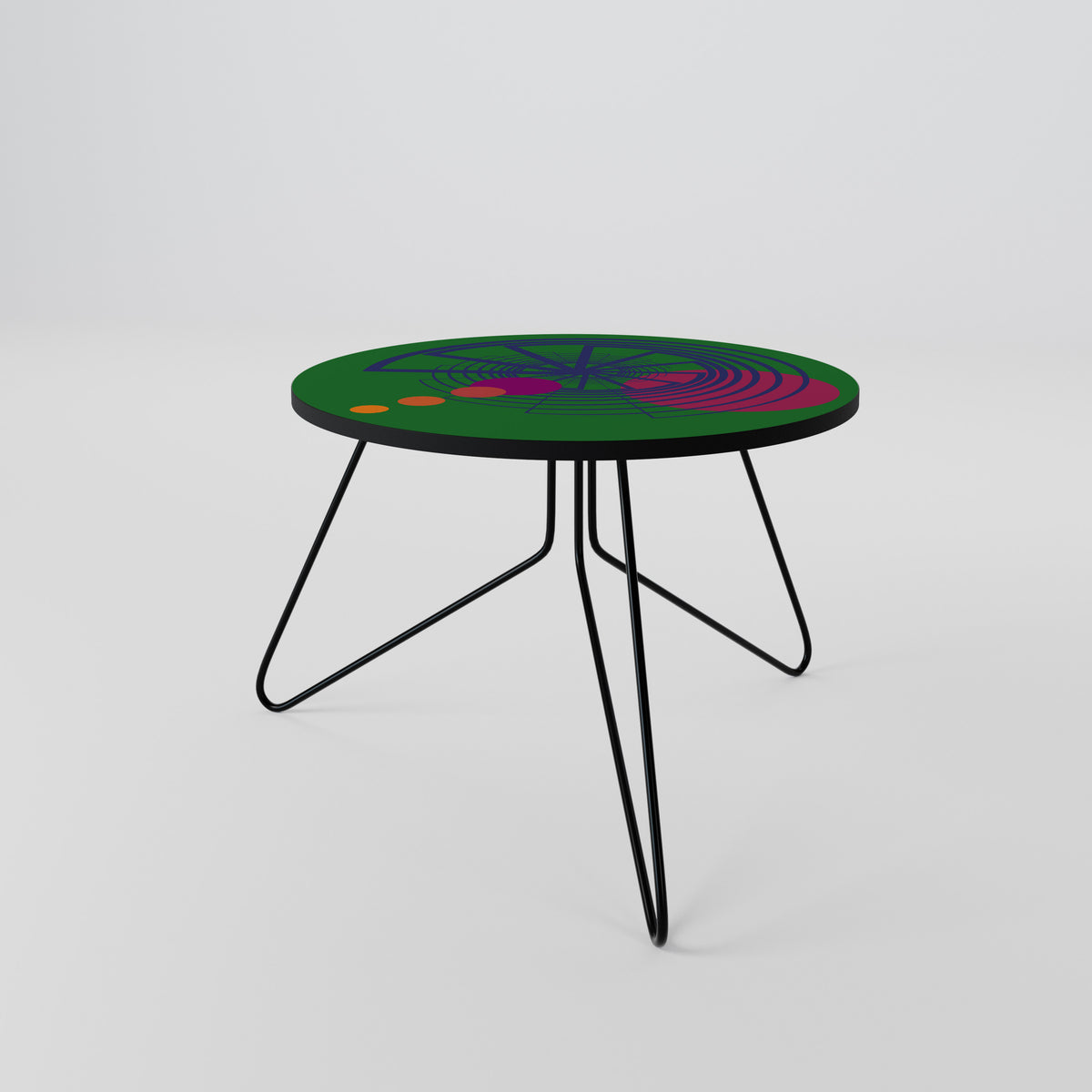 VIVID COLORWHEEL Couchtisch