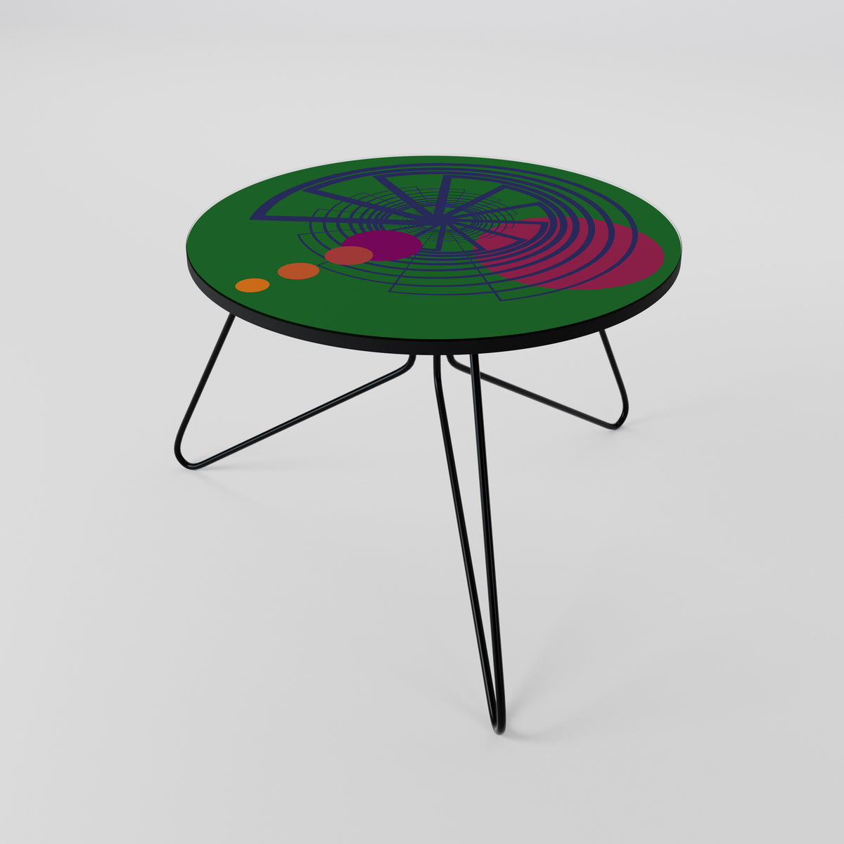 VIVID COLORWHEEL Couchtisch
