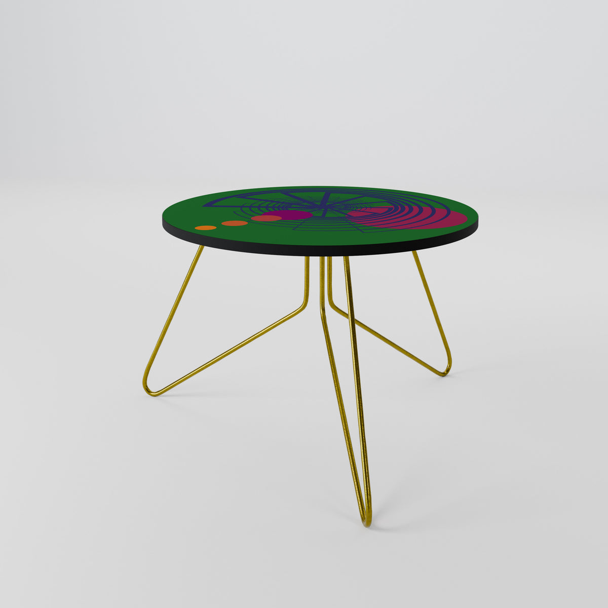 VIVID COLORWHEEL Couchtisch