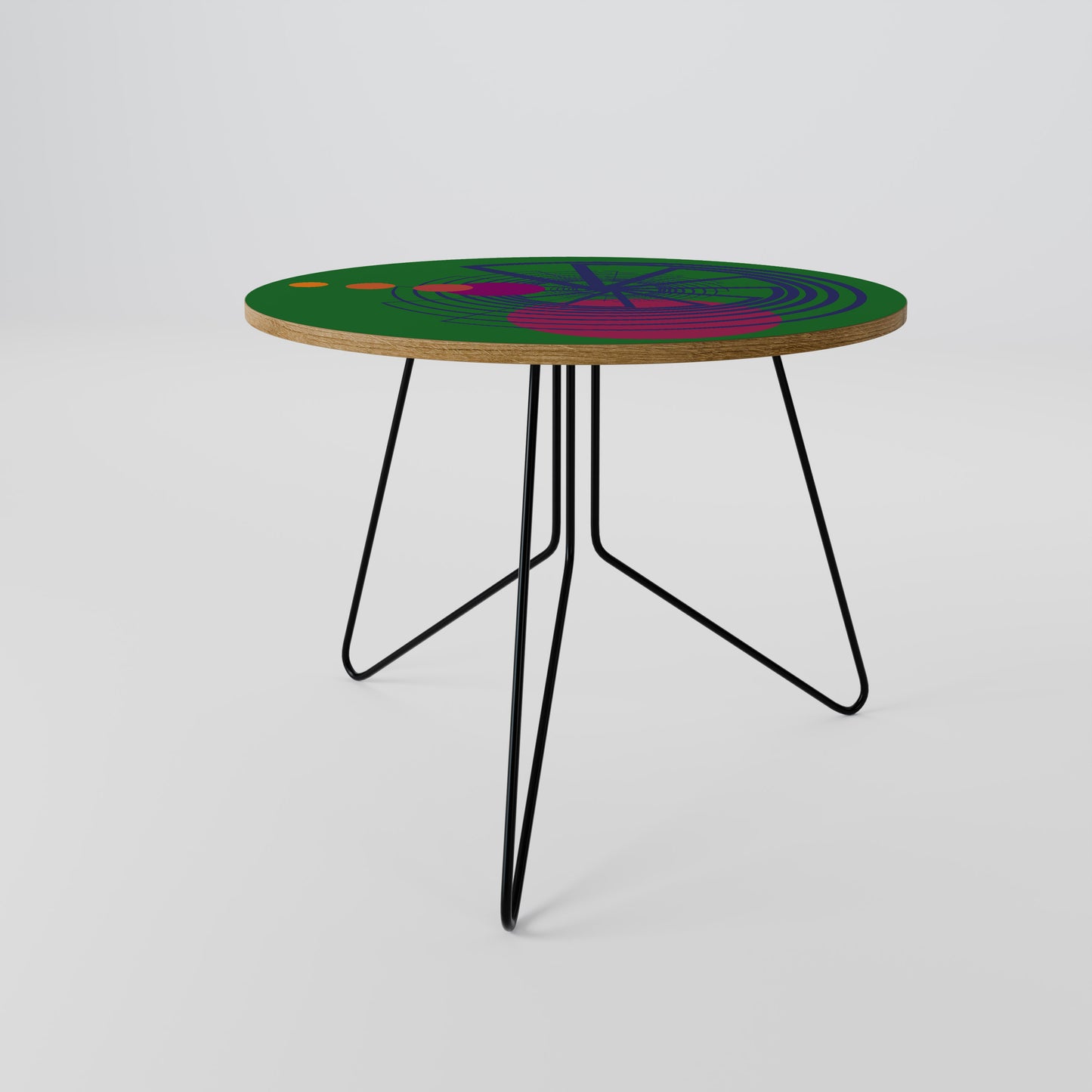 VIVID COLORWHEEL Couchtisch