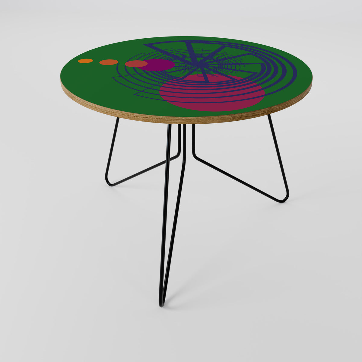 VIVID COLORWHEEL Couchtisch