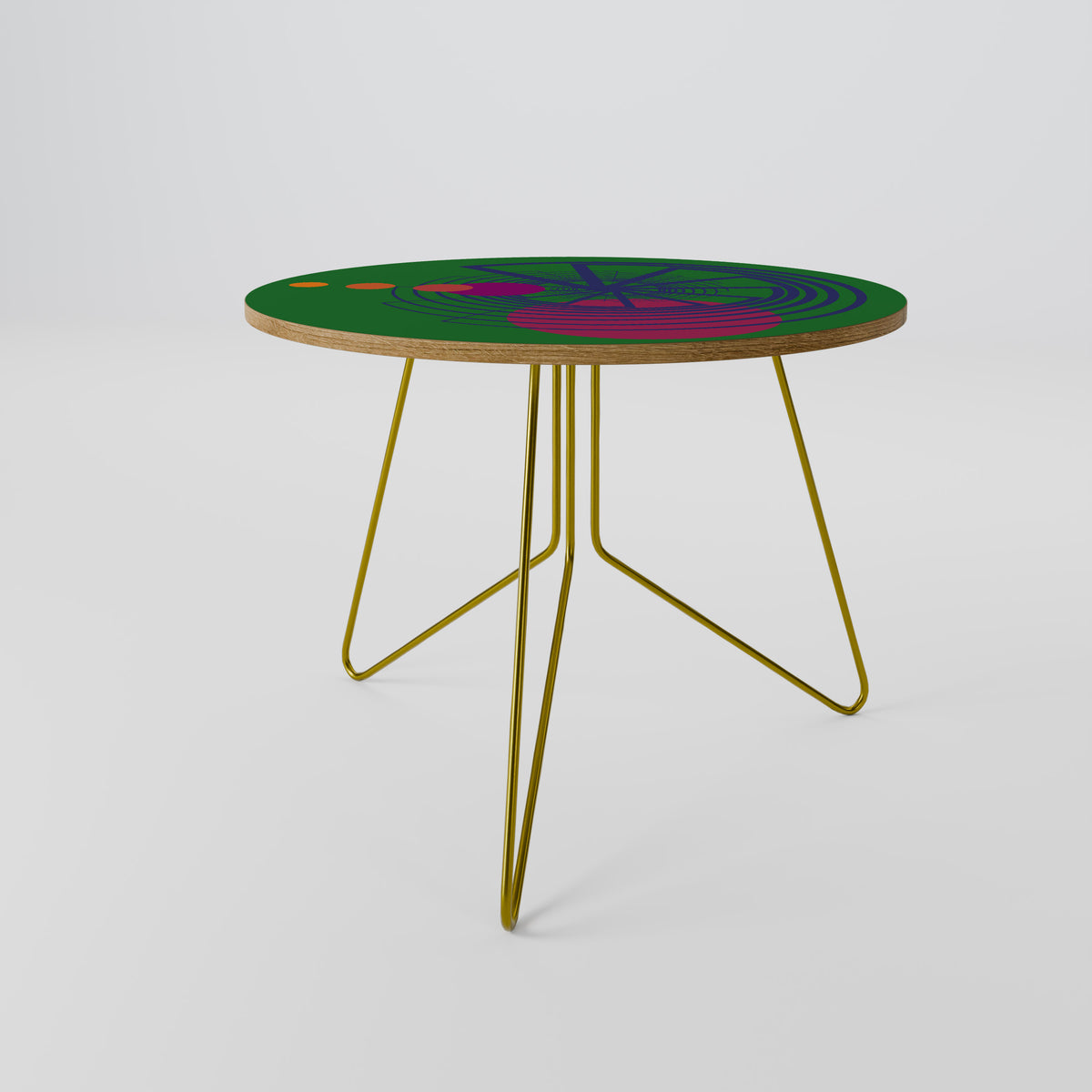 VIVID COLORWHEEL Couchtisch