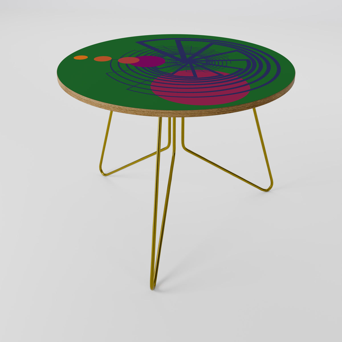 VIVID COLORWHEEL Couchtisch